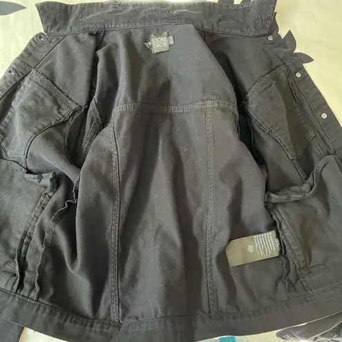 Stone Row Vol Stone Black Denim Jacket