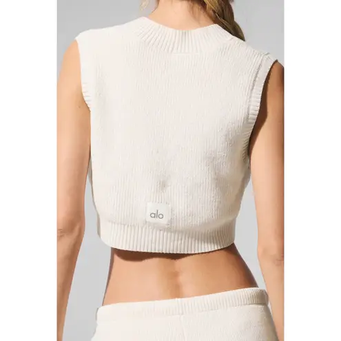 Alo Yoga Supernatural Sweater Tank Ivory XS