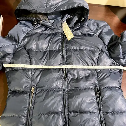 NWT Crystal by SKEA 90% Down Navy Blue Puffer Jacket Coat Winter Warm Size L Size L