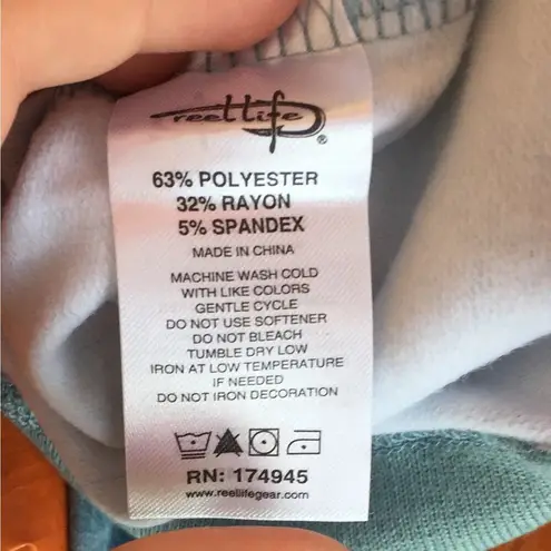 NWT Reel Life Super Soft Bayfront Sweatshirt M Blue Size M