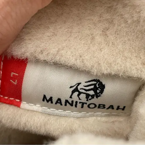 Manitobah Women’s 7 Waterproof Tundra Mukluk Leather Lace Boots Shearling