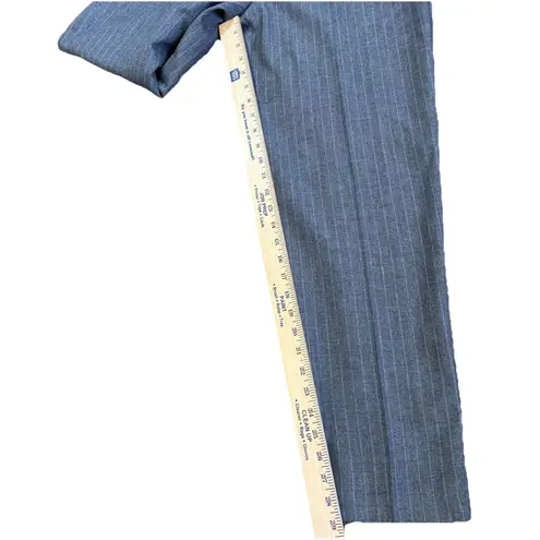 Kathie Lee Women's Vintage 90's Gray with White line Slacks Business Pants Sz 10