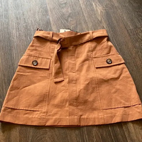 Bec & Bridge Arizona Mini Skirt in Terracotta