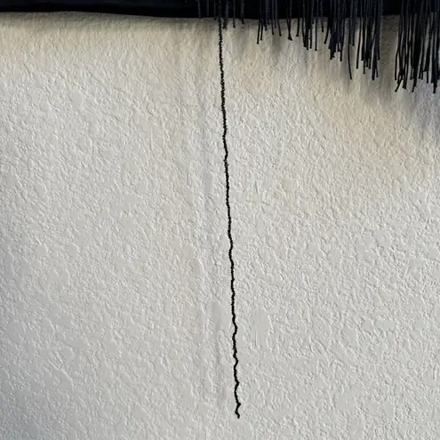 Robert Rodriguez Black Stretchy Fringe Skirt Women’s M Medium Fringed