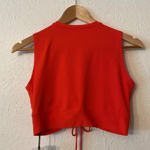 Robin Piccone NWT AUBREY TANK-AVA Red Women's Swim Top Size Large