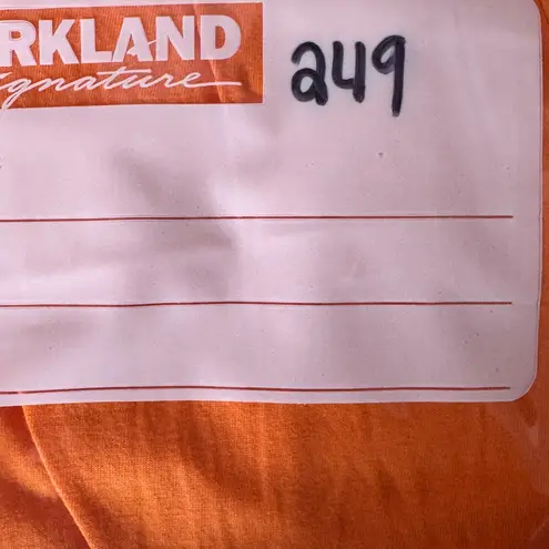 Loft  Orange Smocked Flutter Sleeve Blouse size Large eyelet details lightweight‎ thumbnail 7