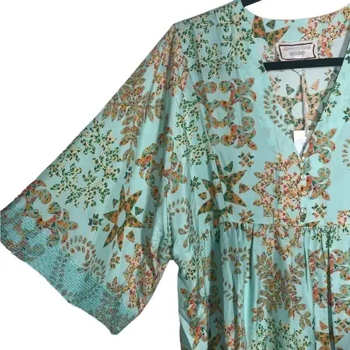 Johnny Was SILK CORBETTA KIMONO DRESS NWT