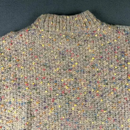 Harper Heritage Sweater Womens Medium Chunky Knit Multicolor Speckled Pullover