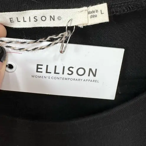 Ellison Staud dress, sleeveless, mini length, shoulder pads, pockets, black