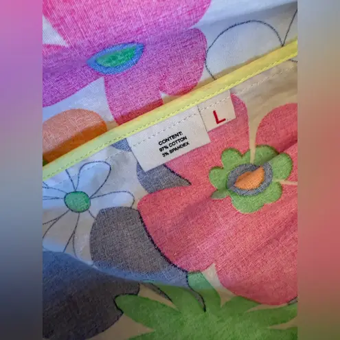 CeliaB Dixie Floral Midi Dress Sz L Pink Size L