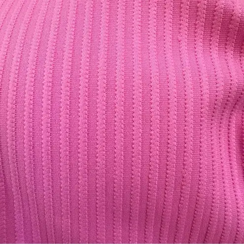 NWT Salt + Cove Not What It Seams Bikini Crop Top Peony Pink Size L Size L