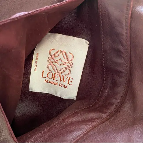 Loewe Reversible Peacoat Suede Soft Leather Jacket M/L