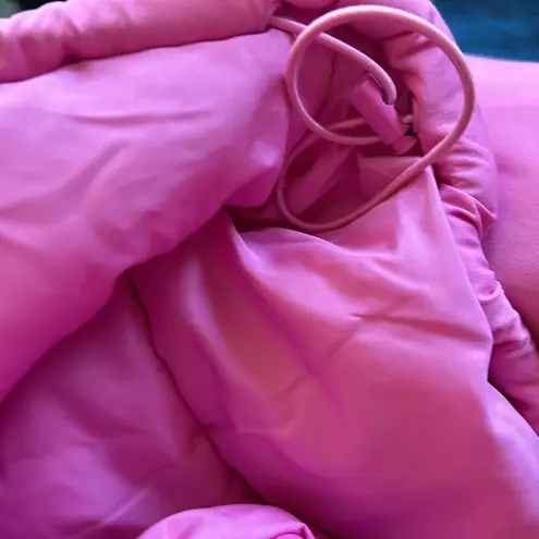 Avec Les Filles NWOT Pink Puffer Jacket Small