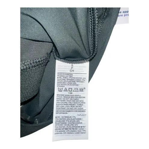 Old Navy Power Soft Green Long Sleeve Crop Top, Womens Small