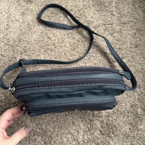 Multi sac Women’s Navy Blue Crossbody, Shoulder Bag With Adjustable Strap - Image 4