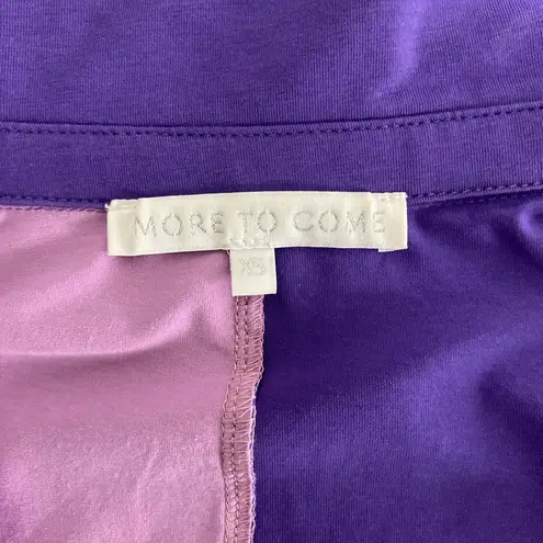 More To Come Kamryn Two Tone Top in Purple Sz XS