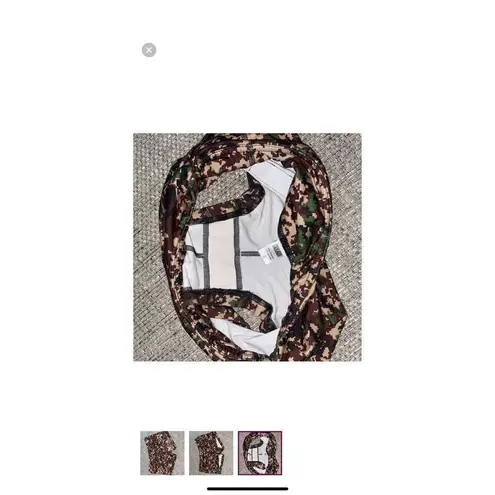 FLEO Digi Camo Shorts (Original) size small brown green