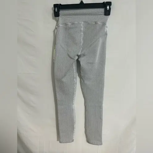 Good American  Seamless Chunky‎ Rib Leggings - White001 - Image 5