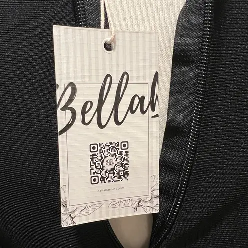 BELLA BARNETT Mini Bandage Trendy Rhinestone Black Bodycon Dress Size M NWT Size M