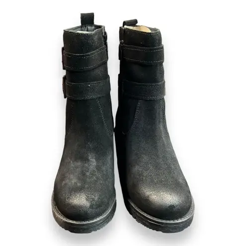 Vintage Foundry Co Womens Charmaine Handmade Burnished Rugged Black Size 6.5