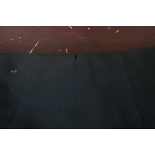 Akris Black Women's Pants 8 Wool High Rise Career Quiet Luxury Trousers Work