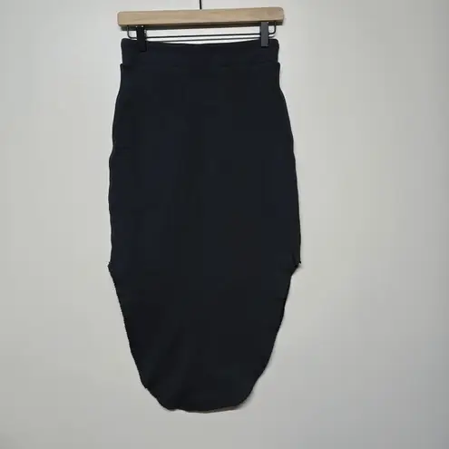 Womens Frank & Eileen Unforgettable Donegal Triple Fleece Midi Skirt Gray Med