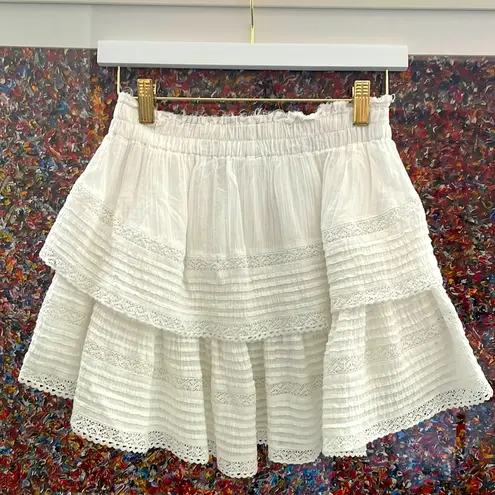 Aerie White Rock N Ruffle  Skirt. NOT SOLD ANYMORE.