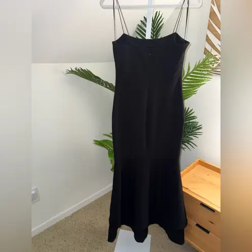 Likely Aurora Black Maxi Mermaid Flute Maxi Gown Dress Size 4