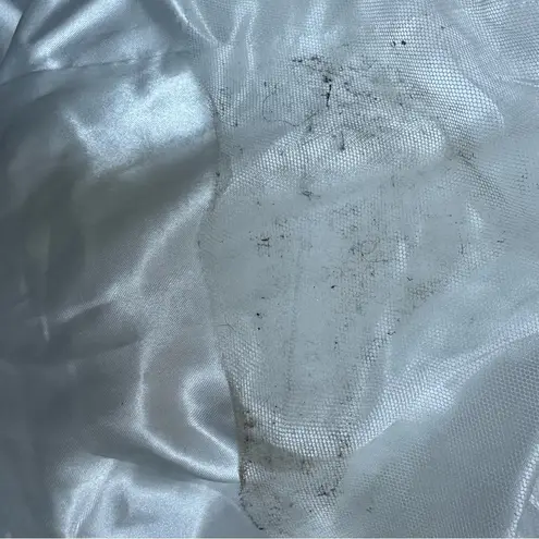 Say Yes To The Prom Embroidered Tulle Ball Gown Prom Black White Floral Lace 7/8