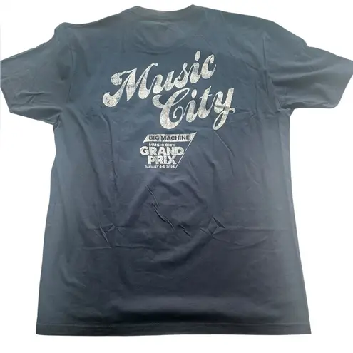 Indycar Women’s Navy Blue Nashville Cowboy Pocket Tee Size L NWT Size L