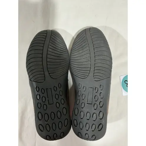 Woman’s Alpine Woods Brown Suede Slip On Shoe Size 8.5 Wide