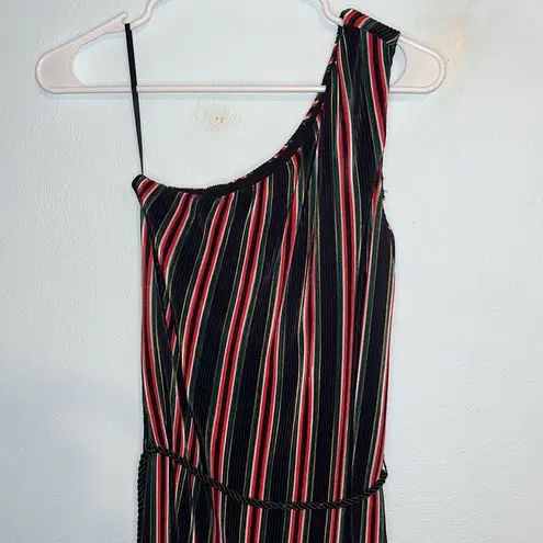 House of Harlow Revolve Arlen Midi Asymmetric Dress in Nike multi stripes party Black Size XS