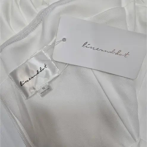 Line and Dot Samara Dress in Off White Medium