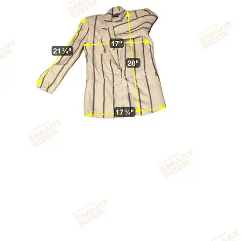 Stirling Cooper Striped Blazer, Women's Size 4 Jacket, Blue Red & White, Lined