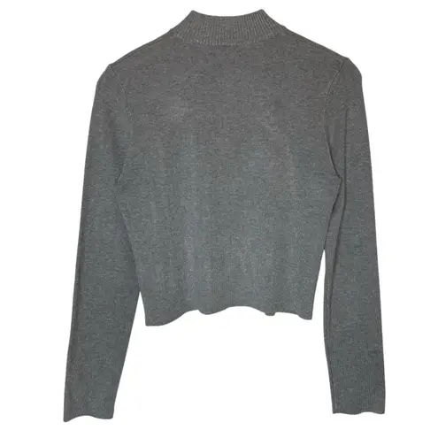 House of Harlow 1960 Crop Sweater Gray Size XL