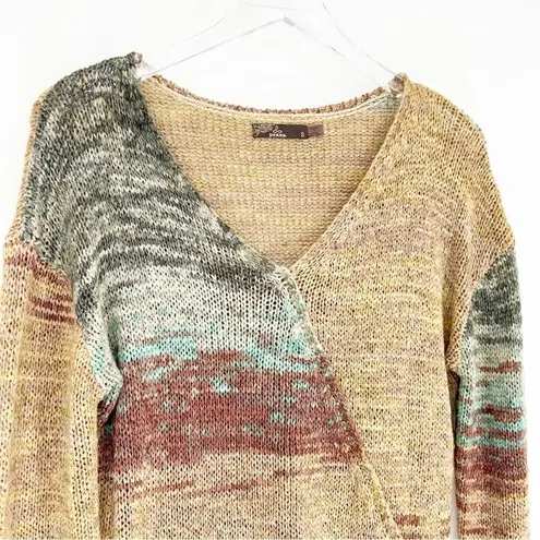 prAna Vignette V-Neck Lagenlook Sweater S