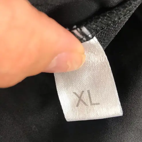 XL Black Cut out Champ Swimsuit