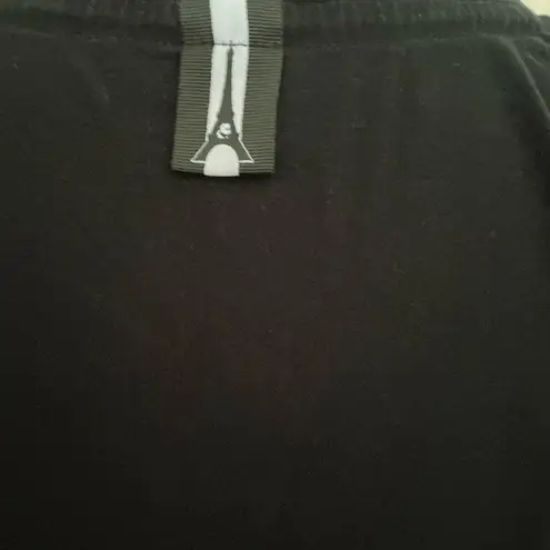 Karl Lagerfeld Black Graphic T-Shirt for ladies size small