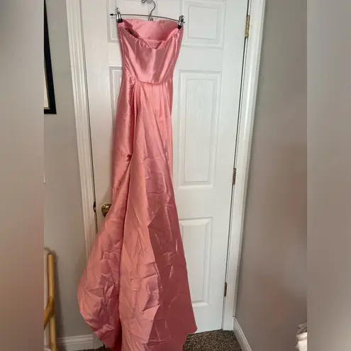 Solace London Imani Maxi Dress in Soft Pink