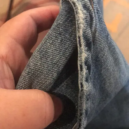 North Crest - cuffed blue jean shorts s10