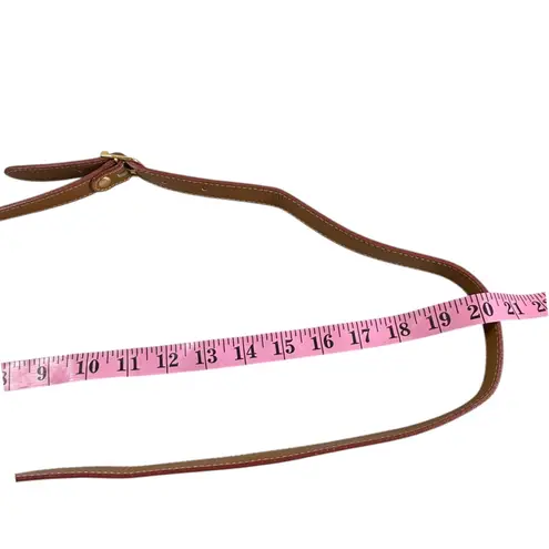 Vintage Courser Original Leather Crossbody Bag Brown Saddle Bag Equestrian Horse