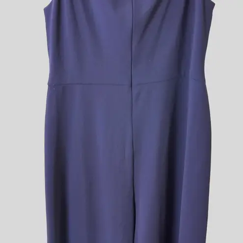 Connected Apparel Size 16 Scoop Neckline Professional Jumpsuit Zipper Closure