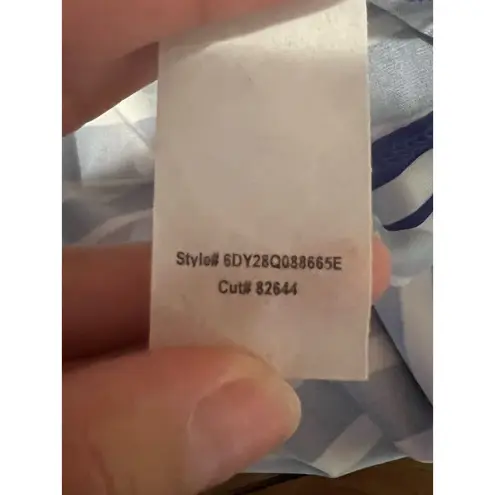 kim rogers Women's Curvy Stripe Long Sleeved Dress Size 3X Stretch Loungewear