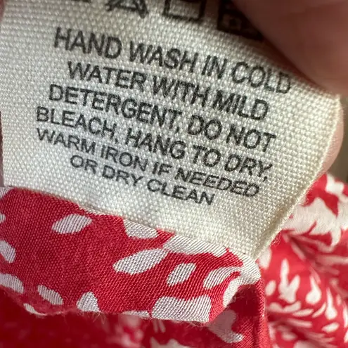 Mirth Mendoza Dress in Poppy red size small