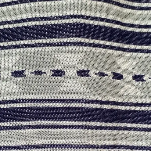 Cotton Emporium  open front draped waterfall cardigan tribal Aztec NEW size L