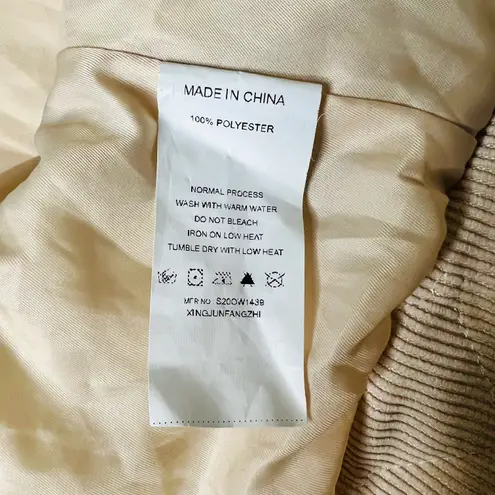 Simplee Quilted Cord Jacket