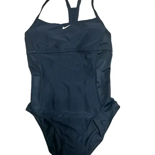 Nike  RIBBED ONE-PIECE SWIMSUIT