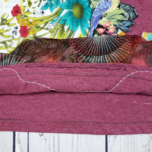 Valija Gitana Cropped Tank Top Standard Size Sleeveless Embroidered Floral