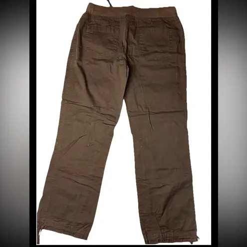 Bugle Boy Vintage Womens Large 90s Utility Loose Fit Baggy Pant Y2K Elastic