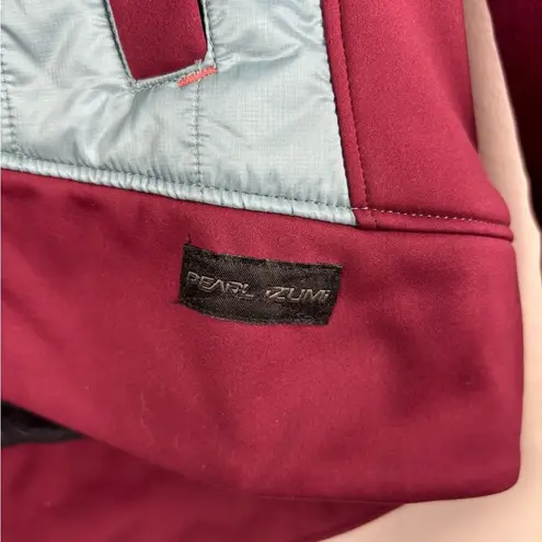 Pearl Izumi Women's XS Versal Quilted Hoodie Cycling Jacket Primaloft Colorful